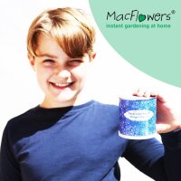 MacFlowers Vergissmeinnicht | Pflanzset mit Vergissmeinnicht Samen | Samen Anzuchtset Besonderes Geschenk Abschied Dankeschön