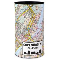 Extragoods City Puzzle Copenhagen Premium Puzzle...