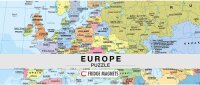 Extragoods City Puzzle Magnets - Europe/Europa