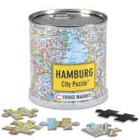 City Puzzle Hamburg Magnets Premium Puzzle Magnetpuzzle...